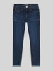 Tom Tailor Tapered Fit Jeans aus Baumwoll-Mix Modell 'MAYA' Marine