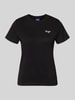 HUGO Blue Regular Fit T-Shirt aus reiner Baumwolle Modell 'Damatee_B' Black