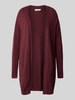 B.Young Cardigan met ribboorden, model 'NONINA' Bordeaux
