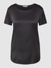 MaxMara Leisure Blouse met ronde hals, model 'CORTONA' Zwart