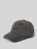 HUGO Basecap mit Label-Stitching Modell 'Mett' Black