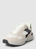 Marc O'Polo Sneakers met labeldetails, model 'Perci' Wit