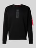 Alpha Industries Sweatshirt met labelprint Zwart