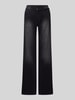 Angels Wide Leg Jeans mit Gürtel Modell 'LIZ BELT' Anthrazit