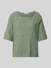 ZABAIONE T-shirt met ronde hals model 'Li44alii' Kaki