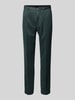 Roy Robson Anzughose mit Bügelfalten und Gesäßtaschen Gruen