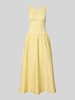 Polo Ralph Lauren Fit and Flare Freizeitkleid aus Viskose-Mix GELB