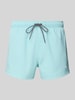 Puma Regular Fit Badehose mit Logo-Print Mint