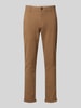 Jack & Jones Slim fit broek met steekzakken, model 'MARCO' Beige