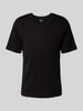 Jack & Jones T-Shirt mit V-Ausschnitt Modell 'ORGANIC BASIC' Black