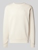 G-Star Raw Sweatshirt mit Rundhalsausschnitt und Logo-Stitching Offwhite