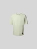 MAISON KITSUNÉ Regular Fit T-Shirt aus reiner Baumwolle Mint