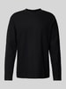 Calvin Klein Jeans Longsleeve mit Ziernähten Black