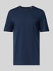 s.Oliver RED LABEL Regular Fit T-Shirt aus reiner Baumwolle Dunkelblau