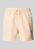 Calvin Klein Underwear Badehose mit Label-Stitching Hellrosa