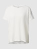 mbyM T-Shirt mit Rundhalsausschnitt Modell 'Amana' Offwhite