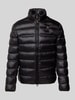 Blauer Usa Donsjack met tweewegritssluiting, model 'BELMONT' Zwart