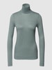 Lauren Ralph Lauren Shirt met lange mouwen en zijde Antraciet