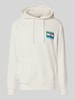 Tommy Jeans Regular fit hoodie van puur katoen  Offwhite