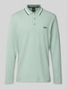 BOSS Green Regular fit poloshirt van puur katoen, model 'PLISY' Lindegroen