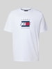 Tommy Hilfiger Regular Fit T-Shirt aus reiner Baumwolle Weiss