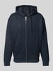 JOOP! Collection Sweatjacke mit Kapuze Modell 'Bahador' Marine