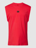 HUGO Tanktop mit Label-Patch Modell 'Dankto' Rot