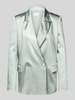 Jake*s Cocktail Blazer mit Knopfverschluss Lind Melange