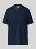 SELECTED HOMME Regular fit poloshirt van puur katoen, model 'ISAAC' Marineblauw