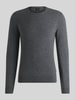 BOSS Regular Fit Strickpullover aus reinem Kaschmir Modell 'EMIGLIORE' Hellgrau