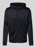 Under Armour Sweatjacke mit Label-Print Black