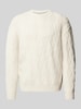 JAKE*S STUDIO MEN Gebreide pullover met ribboorden Kit