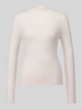 Jake*s Collection Slim fit col-pullover van pure wol Offwhite