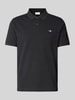 Gant Koszulka polo z wyhaftowanym logo model ‘SHIELD’ Czarny