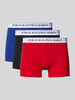 Polo Ralph Lauren Underwear Boxershort met elastische band met logo in een set van 3 stuks Lichtrood