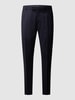 JOOP! Collection Super slim fit pantalon van wol, model 'Gun' Marineblauw