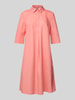 Christian Berg Woman Selection Knielanges Hemdblusenkleid mit 1/2-Arm Koralle