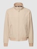 Gant Jack met labelstitching, model 'HAMPSHIRE' Zand