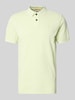 camel active Regular fit poloshirt met logostitching Mintgroen