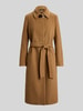 Lauren Ralph Lauren Regular Fit Mantel aus Woll-Mix mit Kaschmir-Anteil Camel