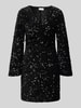 Vila Minikleid mit Pailletten Modell 'BARINA' Black