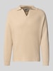 Drykorn Gebreide pullover met polokraag Beige
