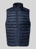 Jack & Jones Gewatteerde bodywarmer met ritszakken Marineblauw