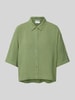 Jake*s Casual Overhemdblouse met 3/4-mouwen Grasgroen