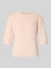 NOISY MAY® Pullover mit 1/2-Arm Modell 'SUTTON' Beige