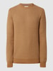 s.Oliver RED LABEL Pullover aus Baumwolle Cognac