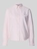 Gant Hemdbluse mit Button-Down-Kragen und Sportmanschetten Hellrosa