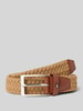 Tommy Hilfiger Riem in gevlochten look Beige