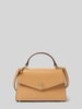 Lauren Ralph Lauren Handtasche mit Label-Applikation Modell 'FARRAH' Sand