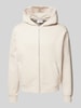 Jack & Jones Sweatjacke mit Viskose-Anteil und Label-Detail Modell 'URBAN' Offwhite